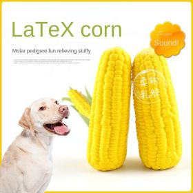 Pet dog voice toy gritty teeth resistant dog toy pet simulation corn toy Pet dog voice toy gritty teeth resistant dog toy pet simulation corn toy