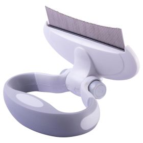 Pet Life 'Gyrater' Travel Swivel Curved Pet Grooming Pin Comb Pet Life 'Gyrater' Travel Swivel Curved Pet Grooming Pin Comb